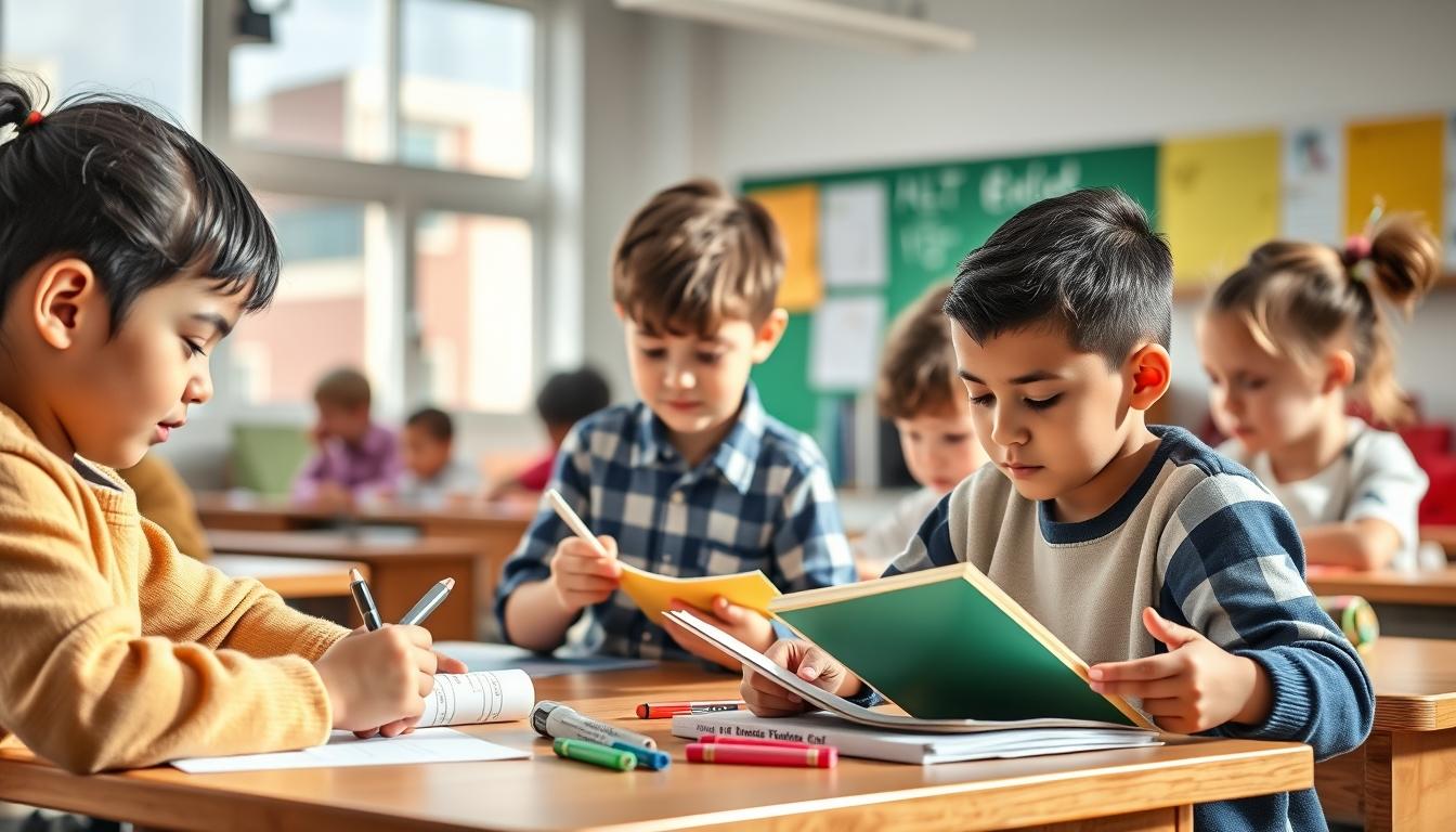 Organized exam preparation notes and academic planner